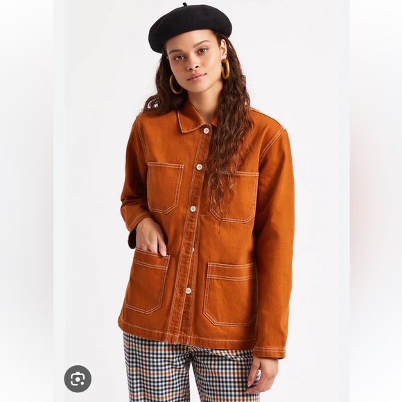 Women’s 100% cotton Brixton Philly Chore Coat - Picture 4 of 5